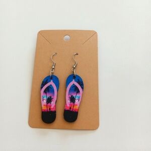 Colorful Flip Flop Earrings